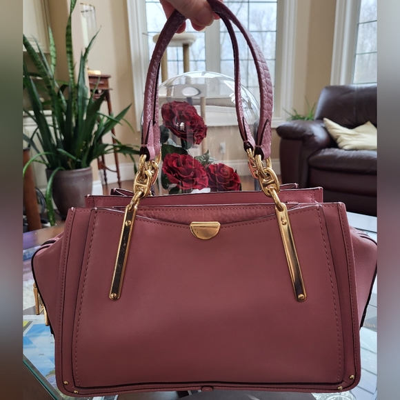 Coach Dreamer handbag in dust pink - Picture 3 of 12